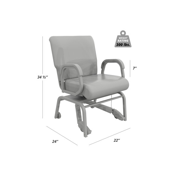 Comfor Tek Seating Mobility Assist Upholstered Dining Chair & Reviews